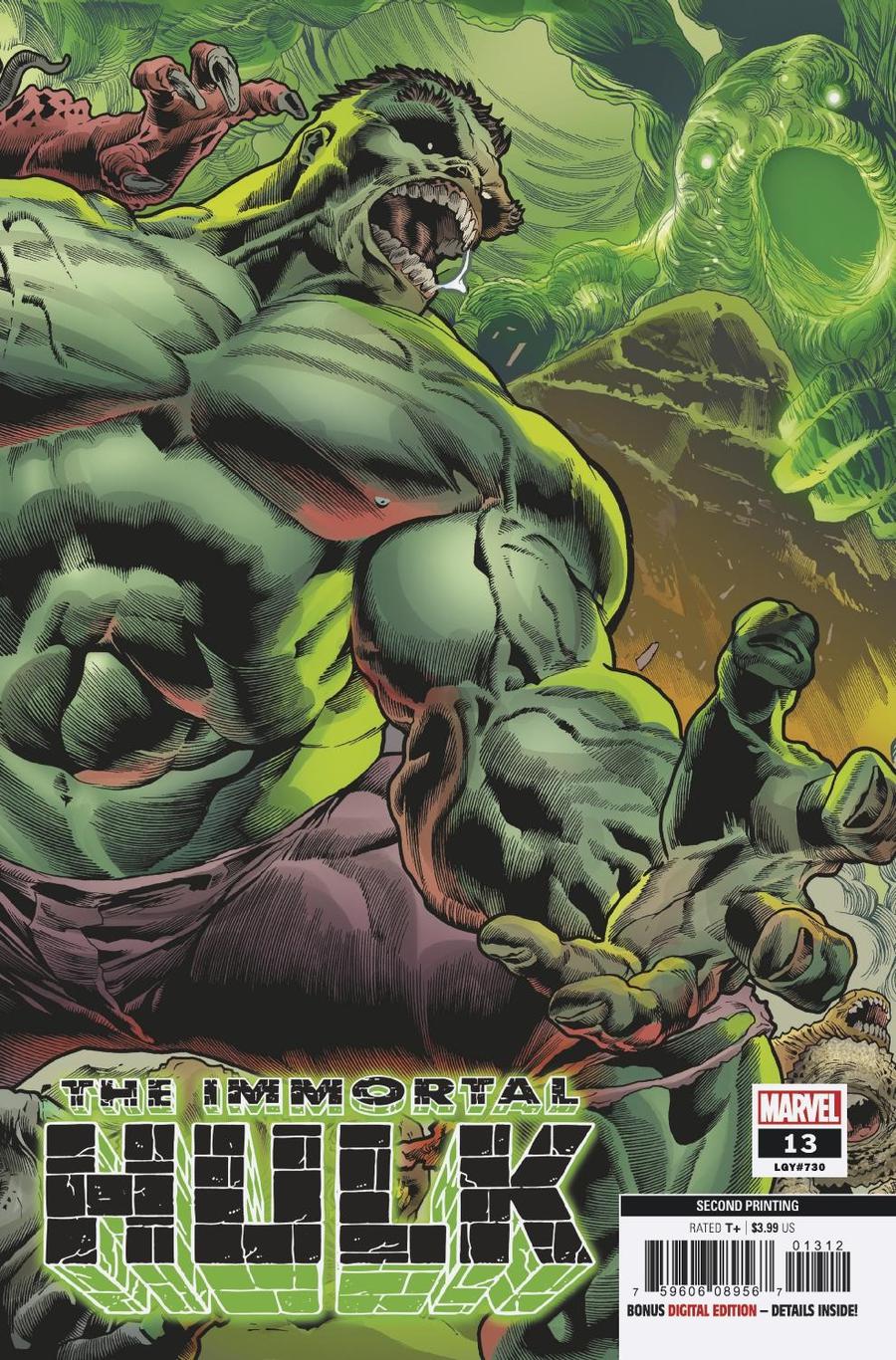 Immortal Hulk #13 Cover C 2nd Ptg Joe Bennett Cover
