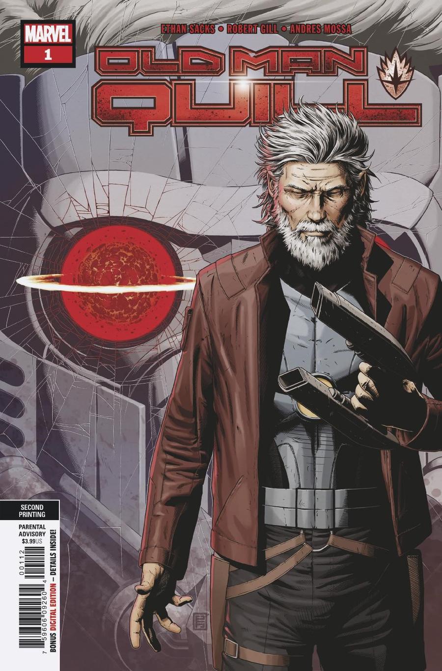 Old Man Quill #1 Cover H 2nd Ptg Variant Robert Gill Cover