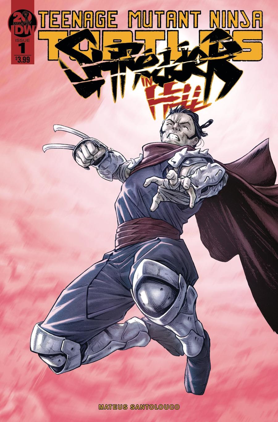 Teenage Mutant Ninja Turtles Shredder In Hell #1 Cover D 2nd Ptg Variant Mateus Santolouco Cover