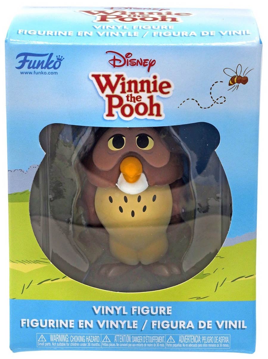 Disney Winnie The Pooh Mini Vinyl Figure - Owl