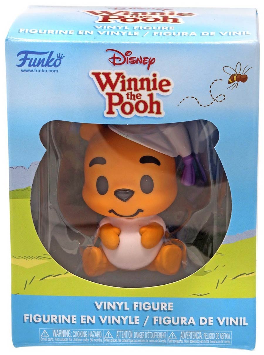 Disney Winnie The Pooh Mini Vinyl Figure - Winnie The Pooh In Pajamas