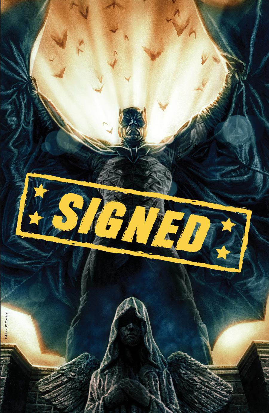Detective Comics Vol 2 #1000  Midtown Exclusive Cover F Lee Bermejo Virgin Cover Signed By Peter J Tomasi