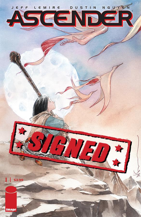 Ascender #1 Cover B Signed By Jeff Lemire & Dustin Nguyen