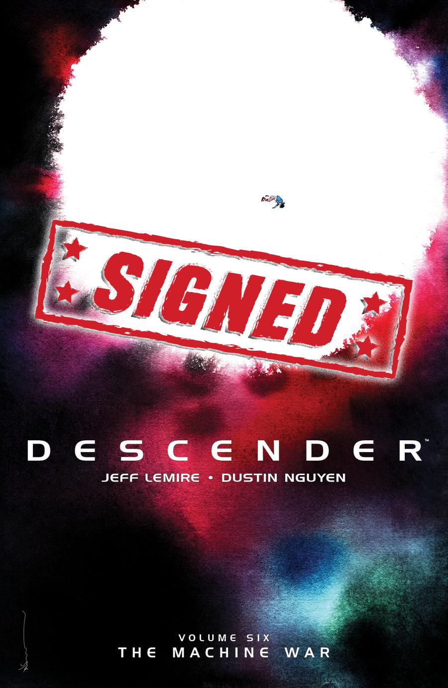 Descender Vol 6 Machine War TP Signed By Jeff Lemire & Dustin Nguyen