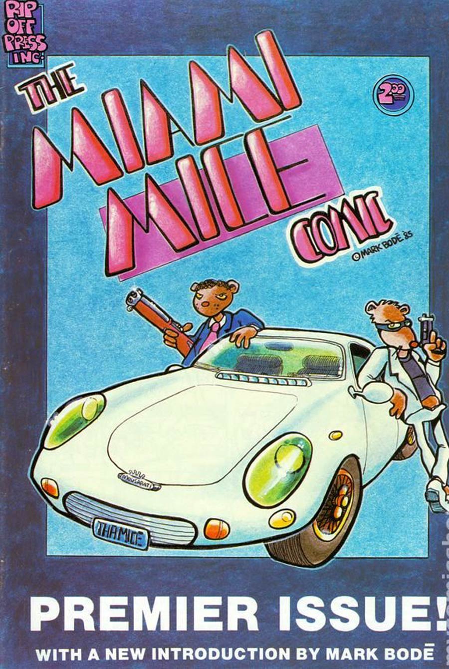 Miami Mice Comic #1 Cover C 3rd Ptg