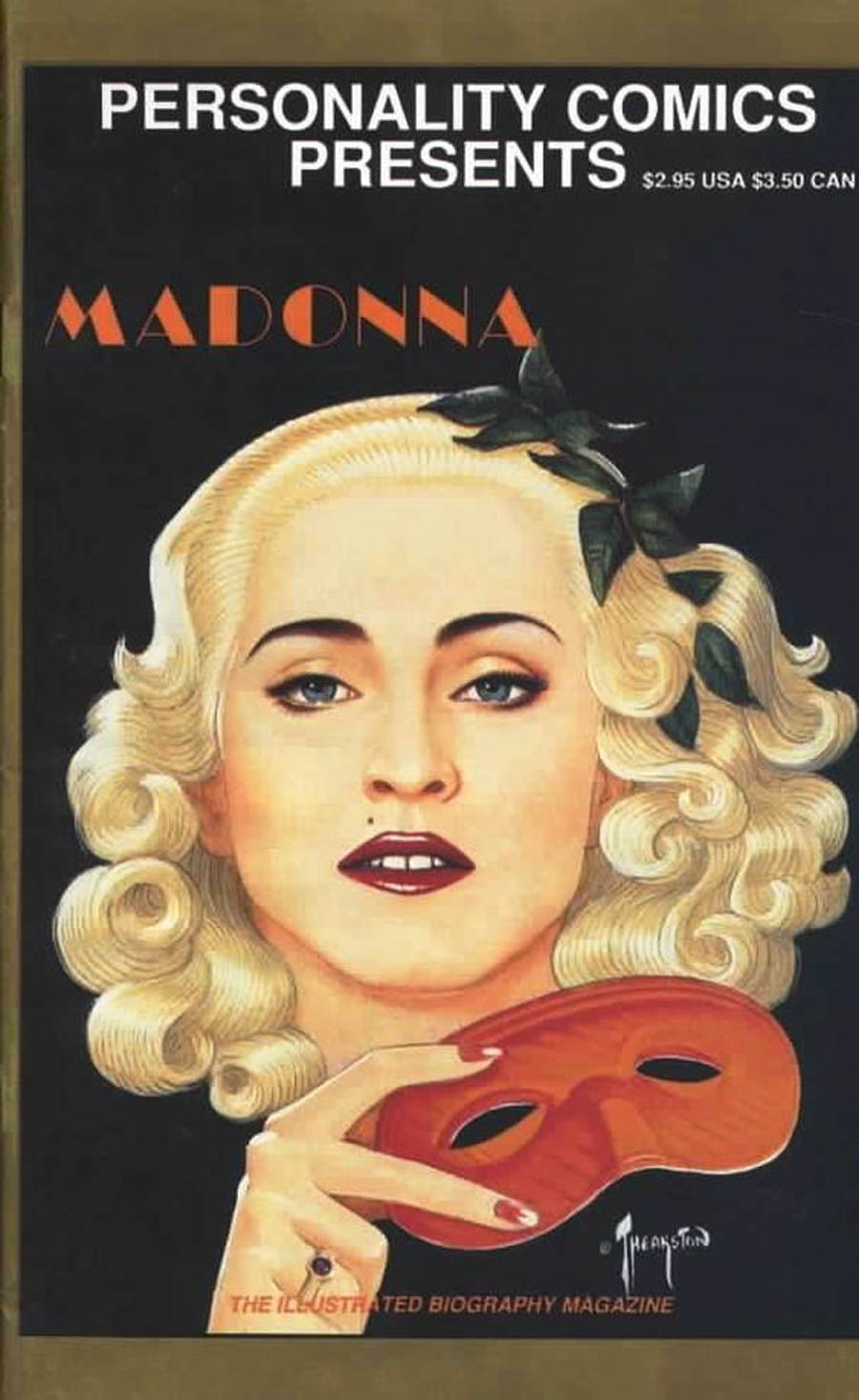 Personality Comics Presents Madonna #1 Cover C Limited Trading Card Edition Without Card
