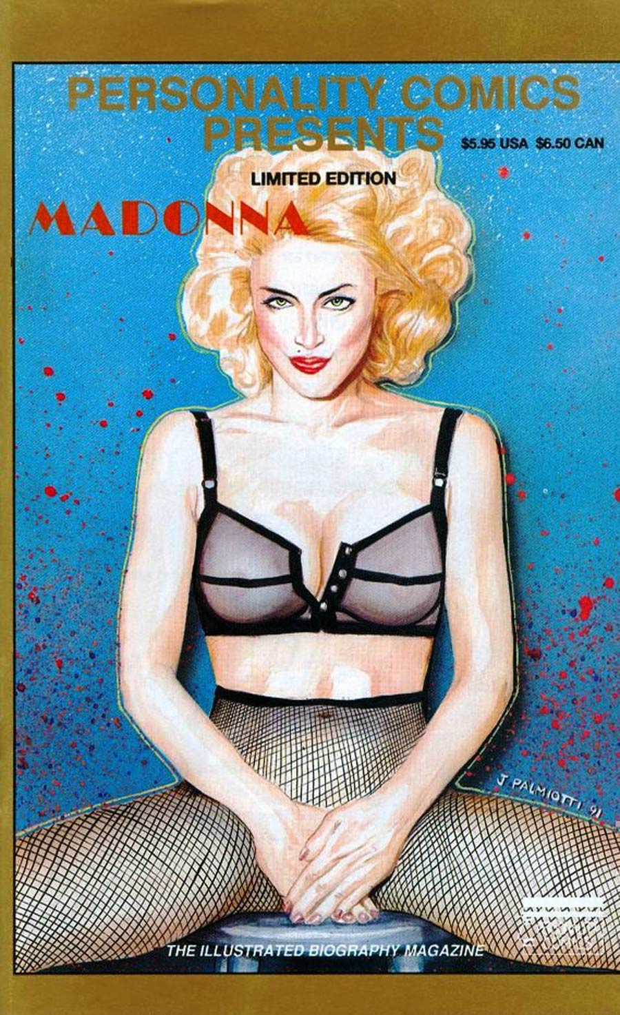 Personality Comics Presents Madonna #2 Cover C Limited Trading Card Edition Without Card