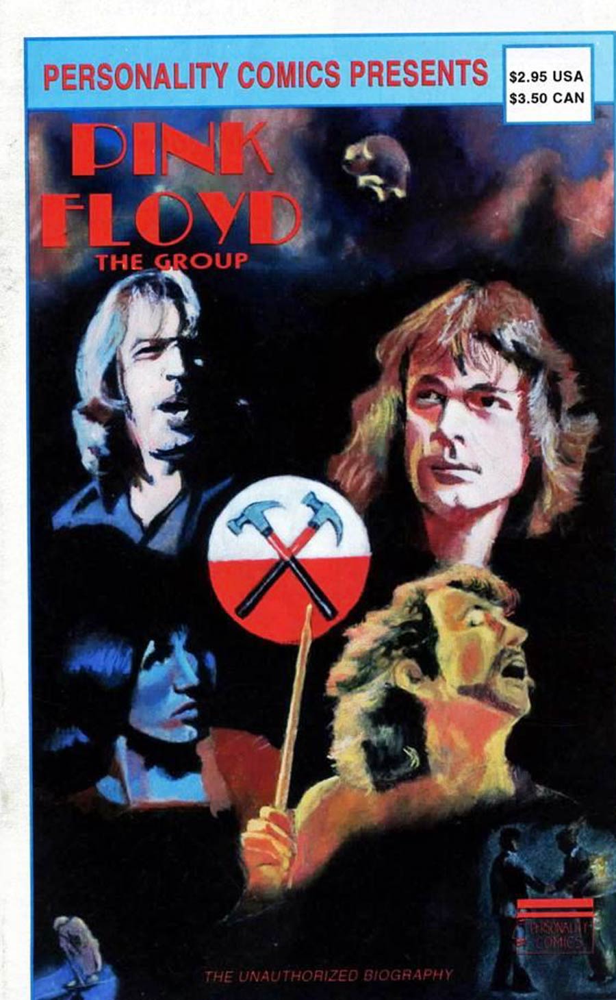 Personality Comics Presents Pink Floyd #3 Cover A With Card