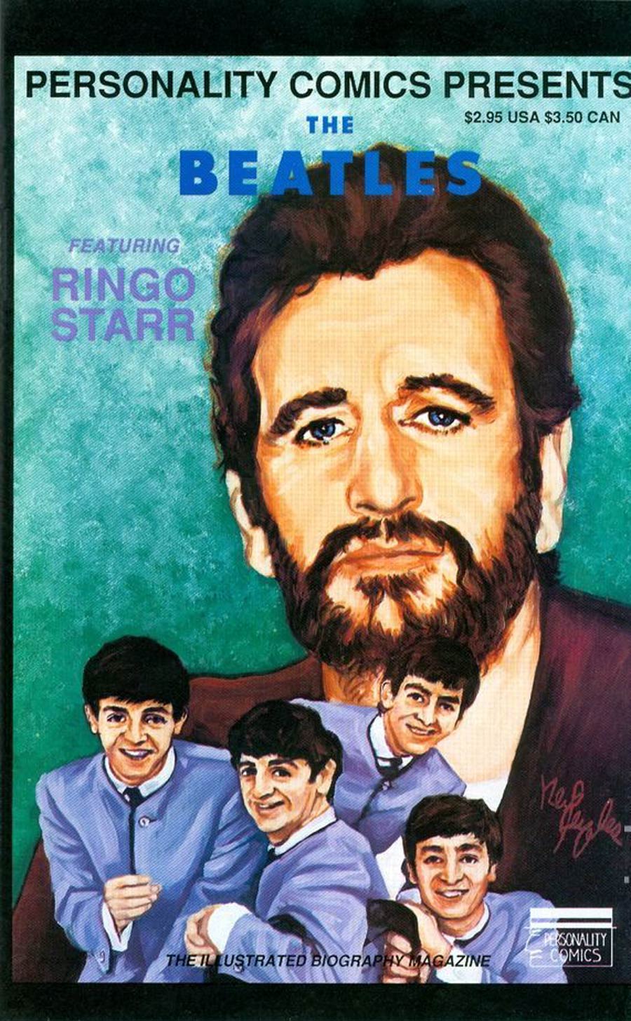 Personality Comics Presents The Beatles #4 Cover A Standard Edition