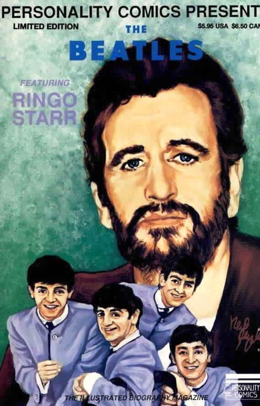 Personality Comics Presents The Beatles #4 Cover C Limited Numbered Edition Without Trading Cards