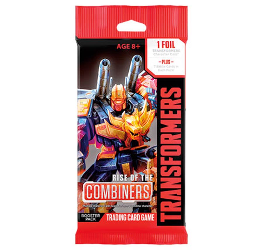 Transformers TCG Rise Of The Combiners Booster Pack