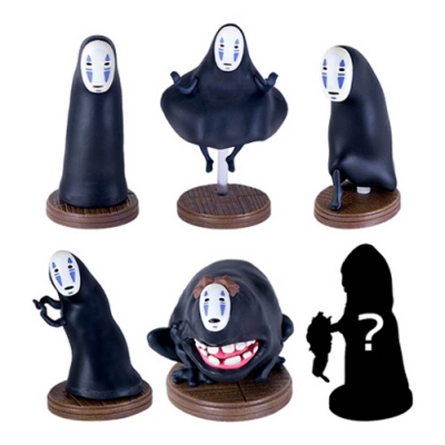 Spirited Away No Face So Many Poses - Box Of 6 Blind Mystery Boxes