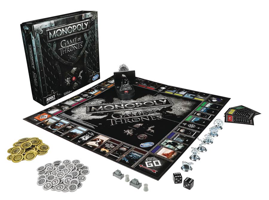 Monopoly Game Of Thrones Edition New Version Case