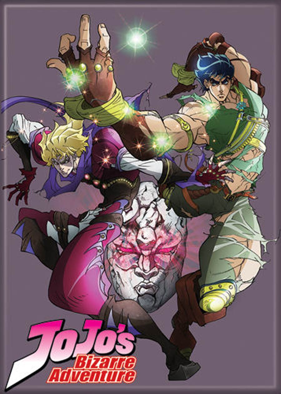 JoJos Bizarre Adventure Magnet - Dio And Jonathan (73144J)