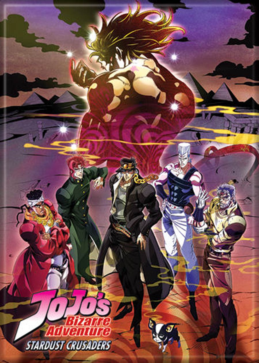 JoJos Bizarre Adventure Magnet - Stardust Crusaders Poster (73145J)