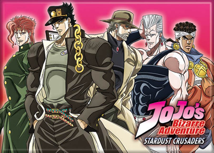 JoJos Bizarre Adventure Magnet - Noraki Jotaro Joseph etc (73150J)