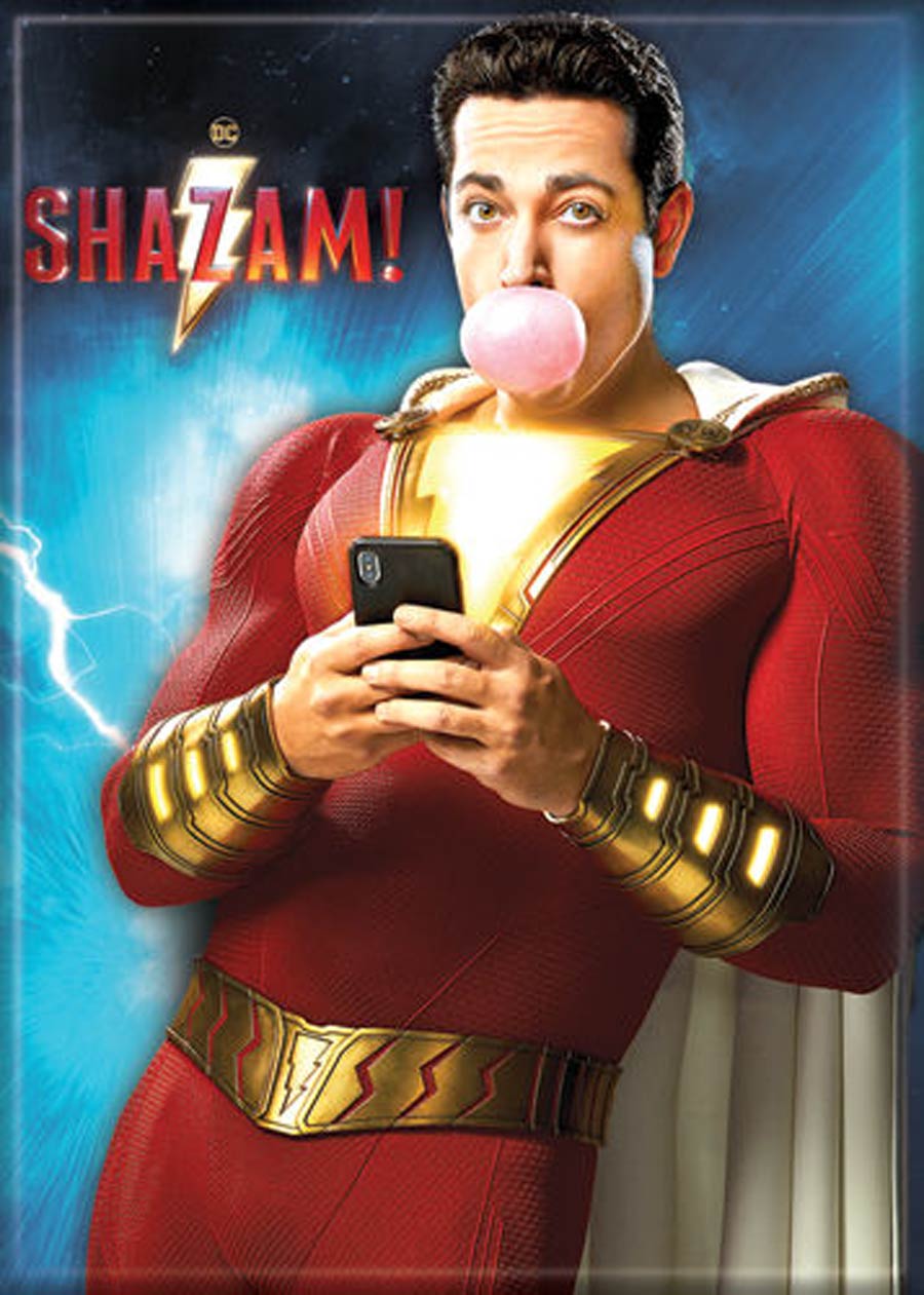 DC Comics 2.5x3.5-inch Magnet - SHAZAM Bubble (73190DC)
