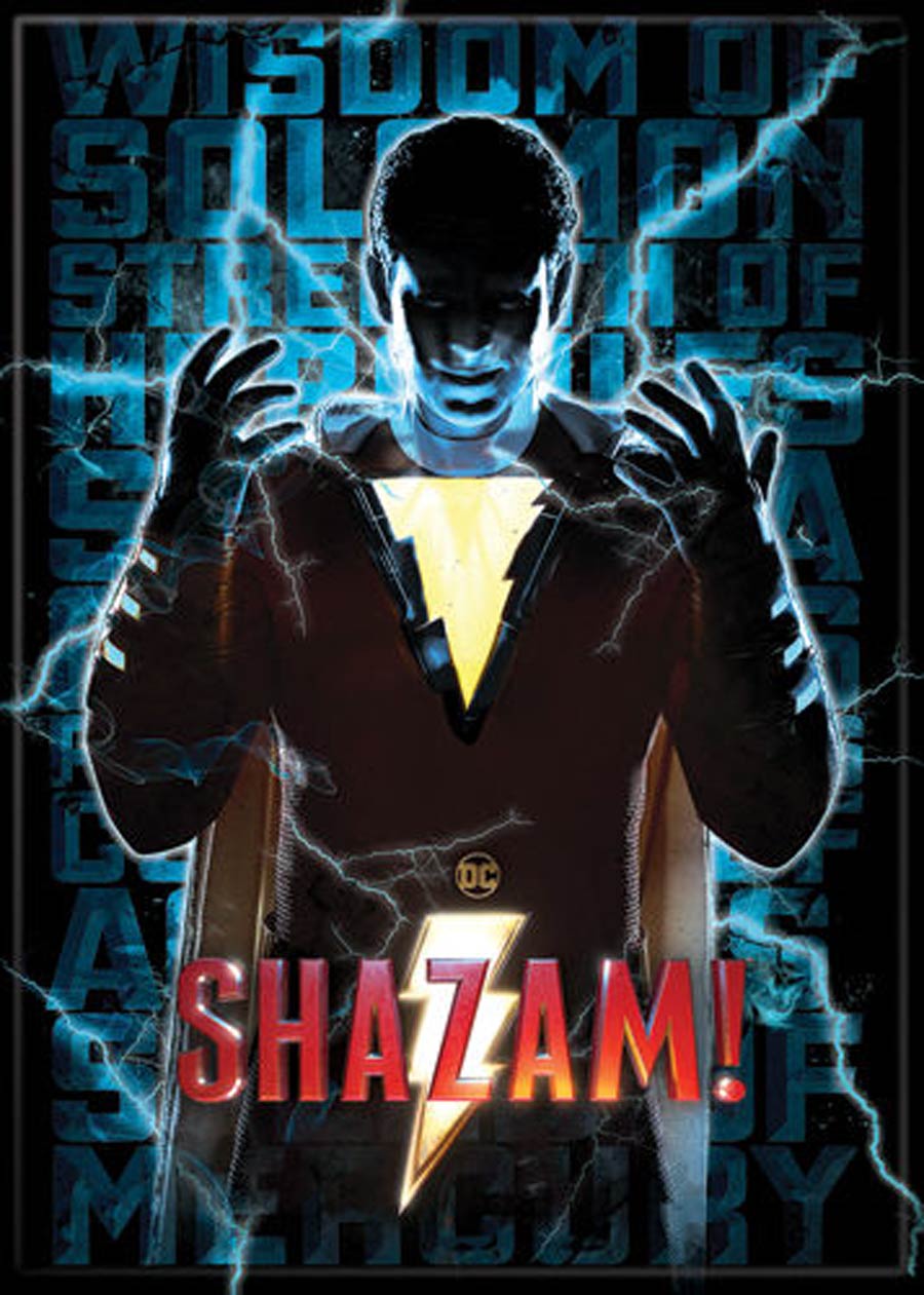 DC Comics 2.5x3.5-inch Magnet - SHAZAM Electricity (73192DC)