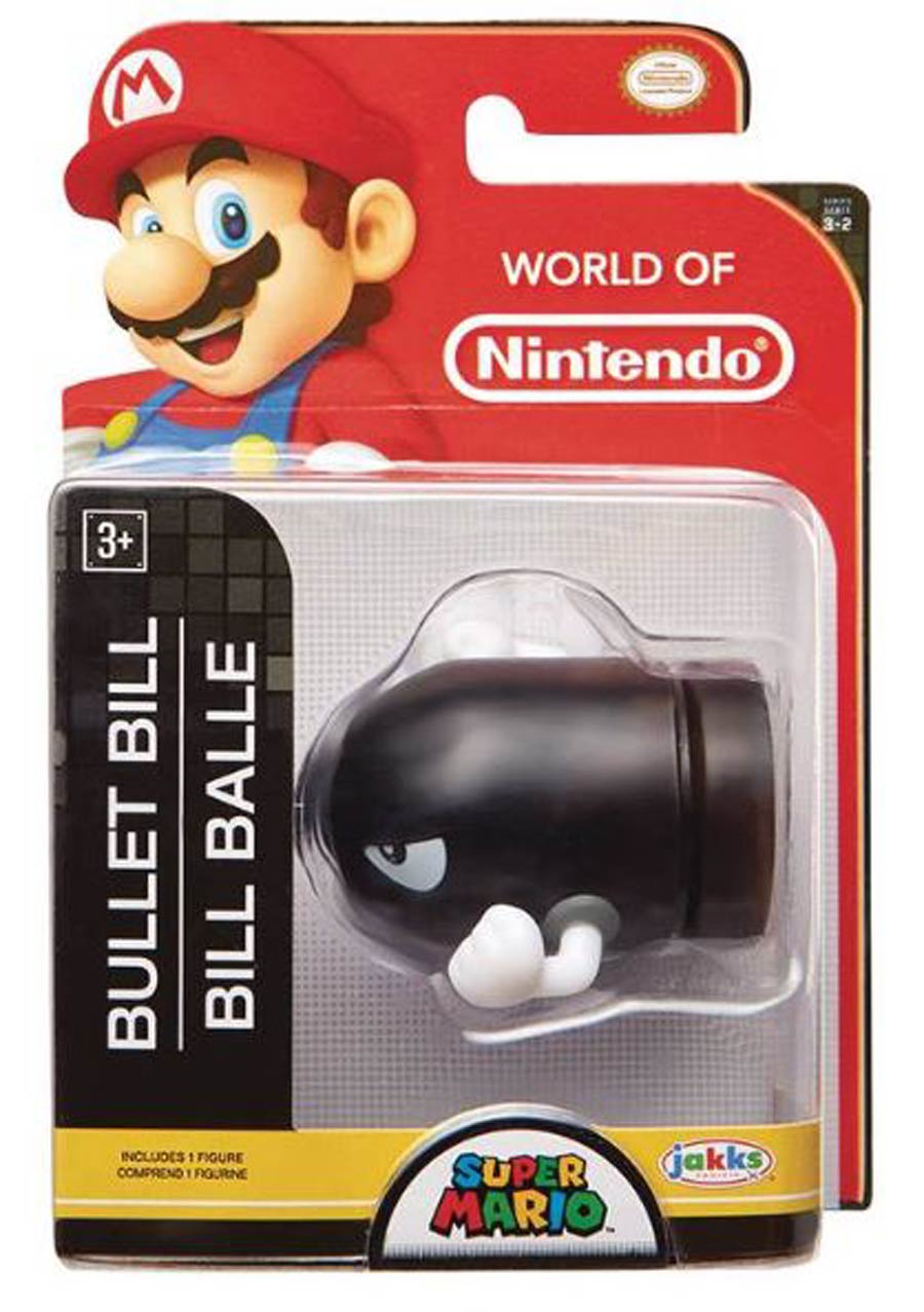 Nintendo 2.5 Inch Figure Wave 17 - Bullet Bill