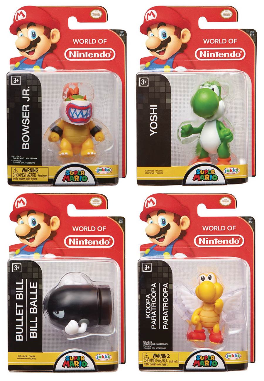 Nintendo 2.5 Inch Figure Wave 17 Assortment Case