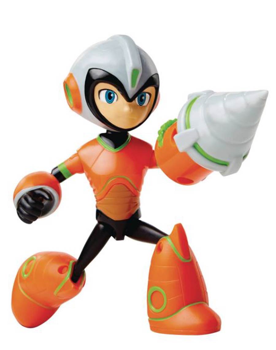 Mega Man Fully Charged Deluxe Action Figure Wave 1 - Mega Man