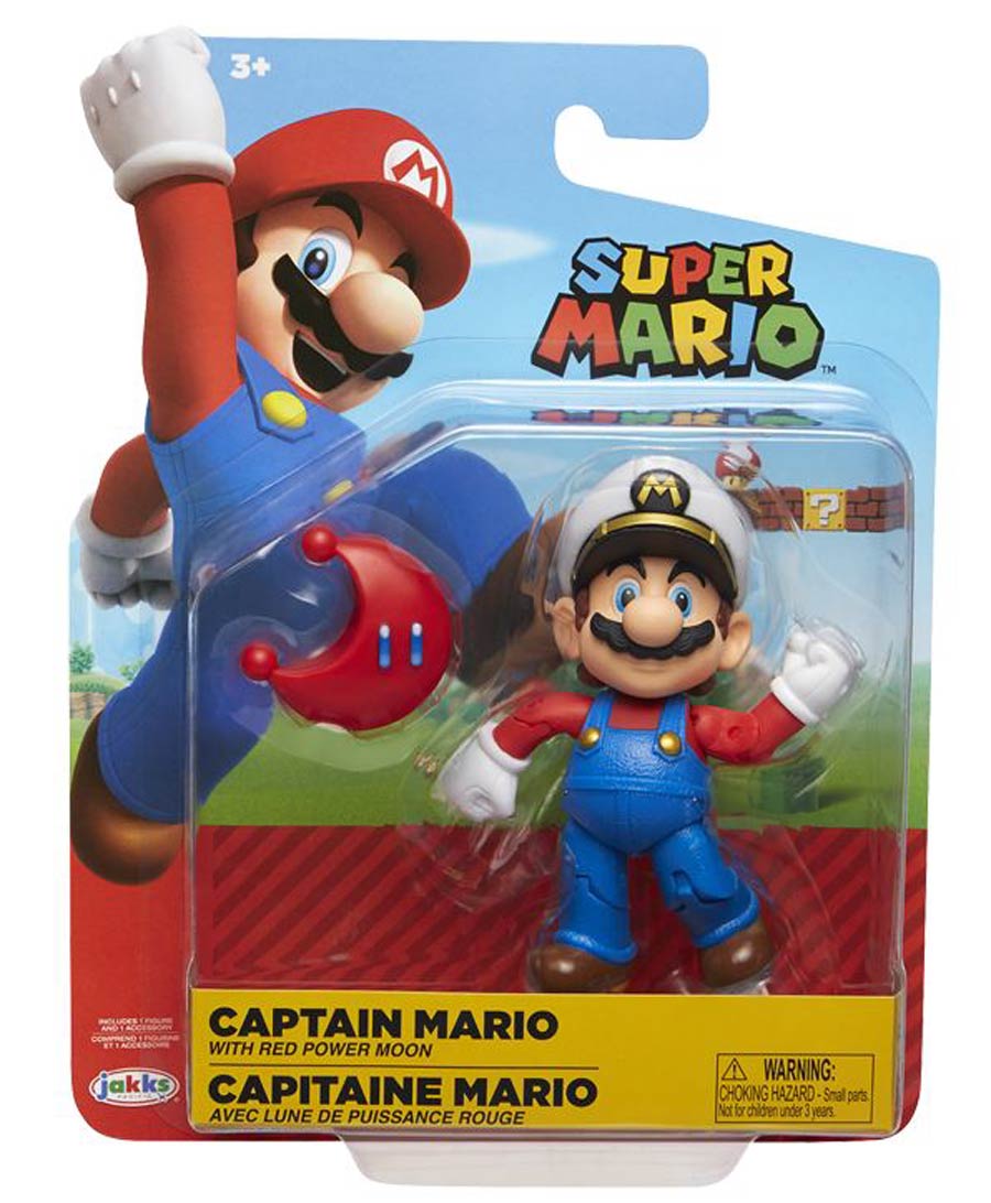 World Of Nintendo 4-Inch Action Figure Wave 15 - Cappy Captain Mario
