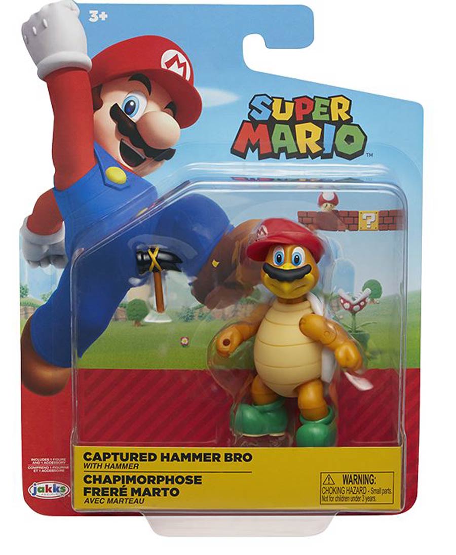 World Of Nintendo 4-Inch Action Figure Wave 15 - Cappy Hammer Bro