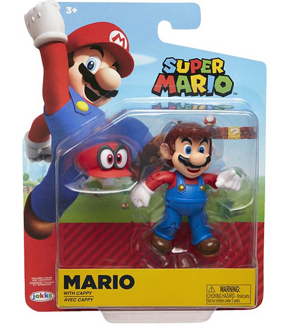 World Of Nintendo 4-Inch Action Figure Wave 15 - Odyssey Mario