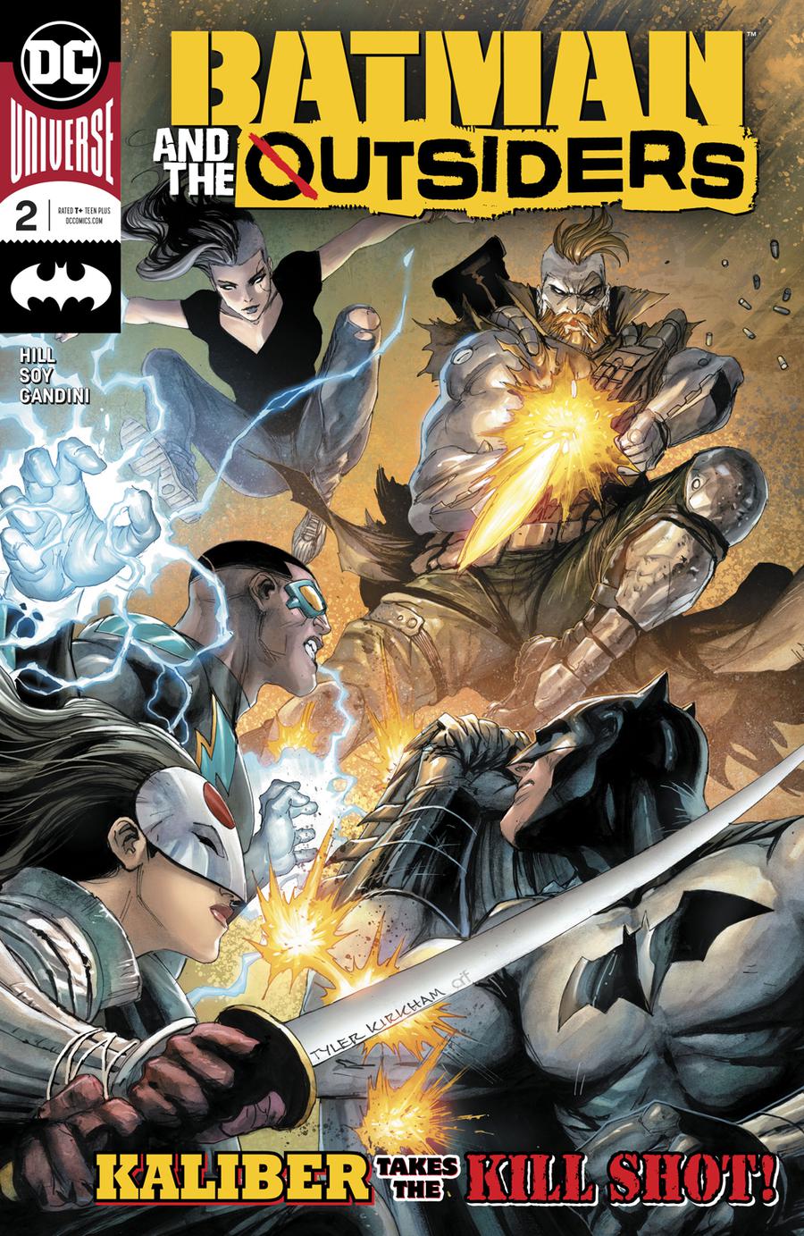 Batman And The Outsiders Vol 3 #2 Cover A Regular Tyler Kirkham Cover