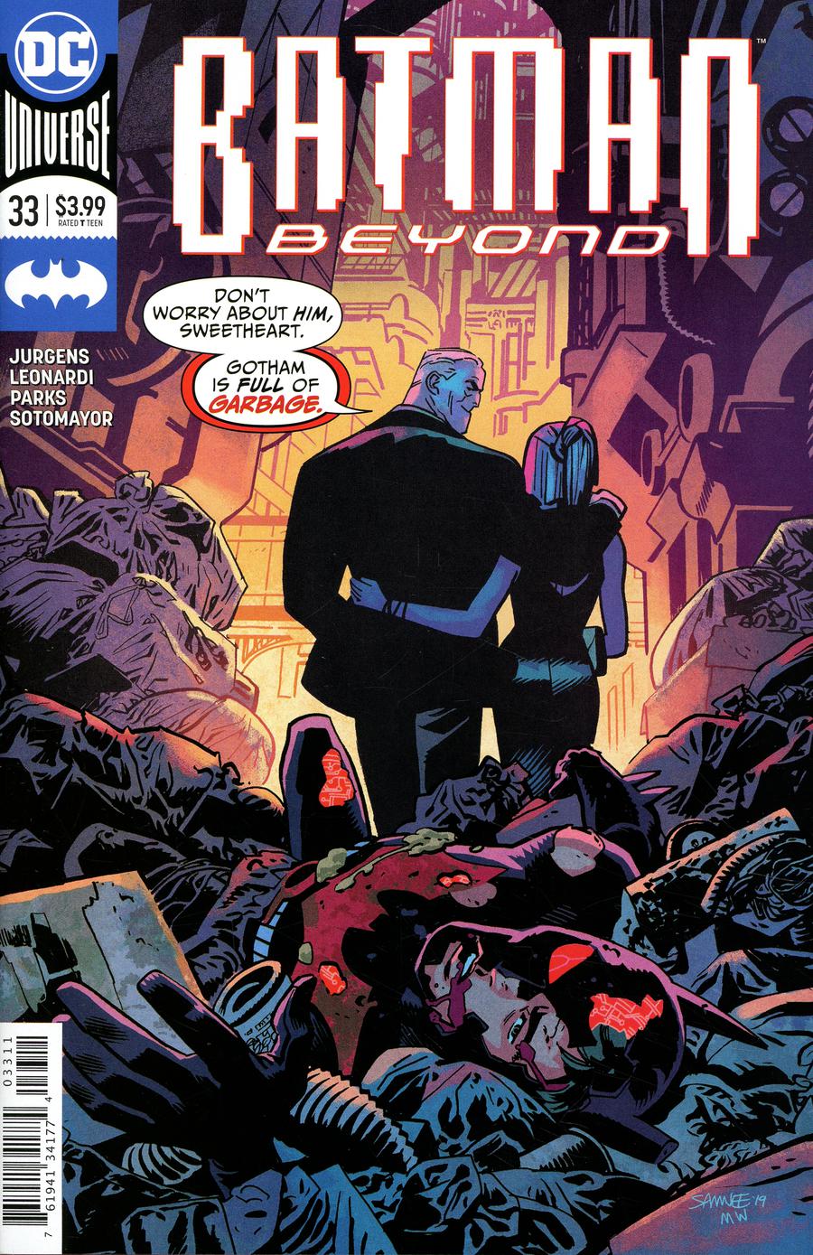 Batman Beyond Vol 6 #33 Cover A Regular Chris Samnee Cover