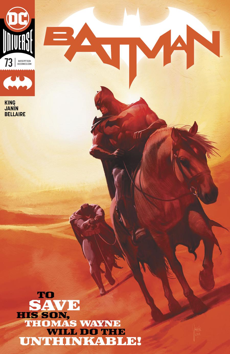 Batman Vol 3 #73 Cover A Regular Mikel Janin Cover