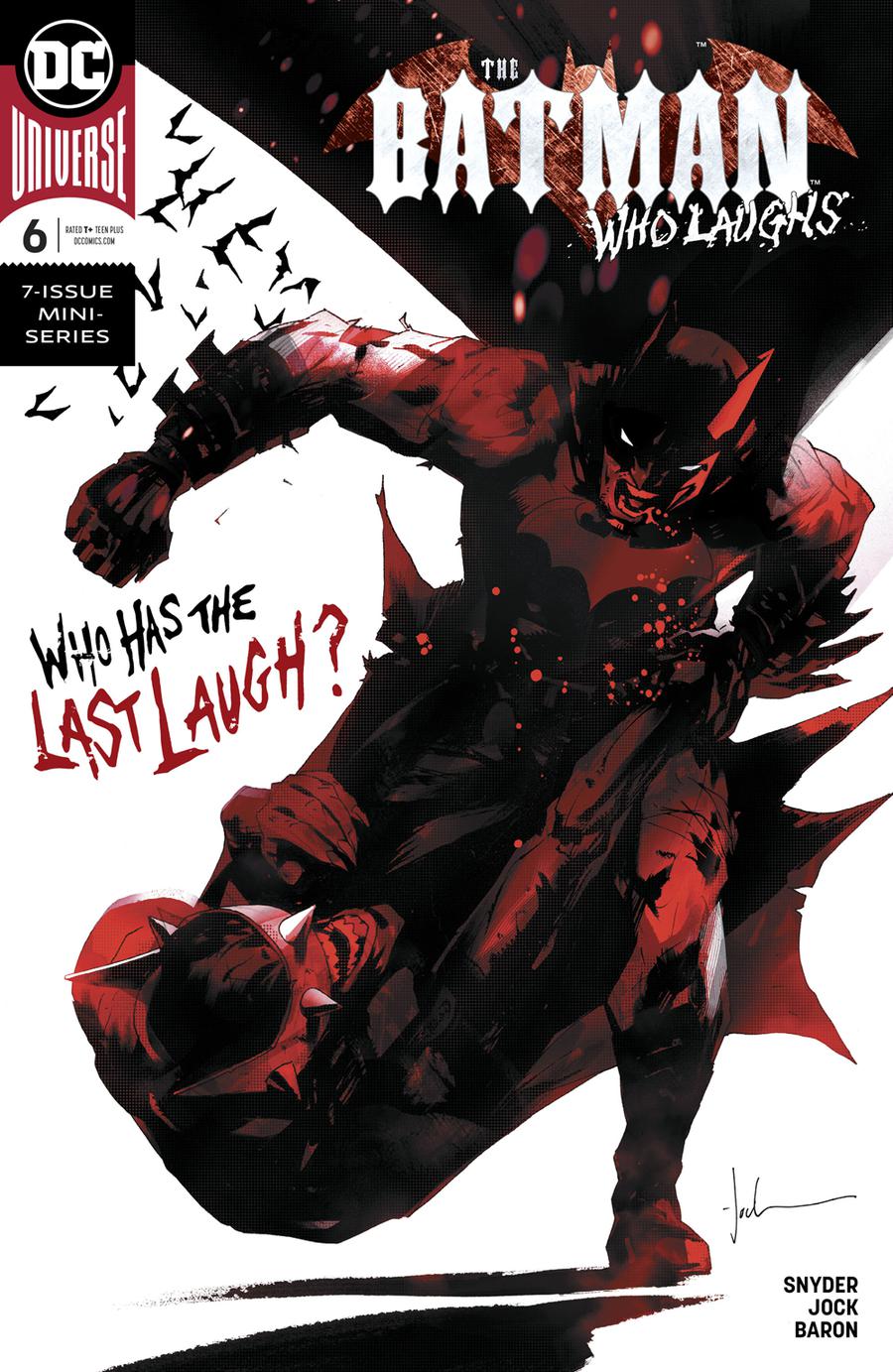 Batman Who Laughs #6 Cover A Regular Jock Cover