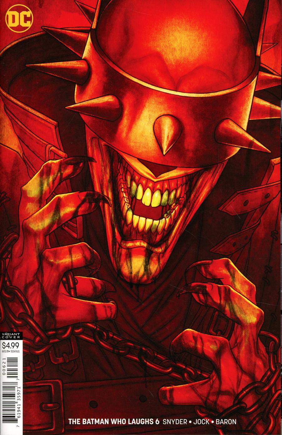 Batman Who Laughs #6 Cover B Variant Jenny Frison Cover