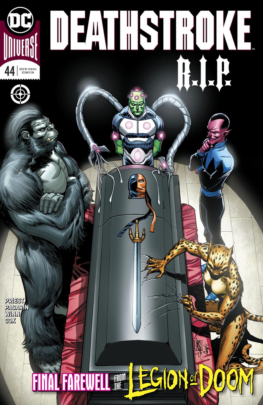 Deathstroke Vol 4 #44 Cover A Regular Giuseppe Camuncoli & Cam Smith Cover