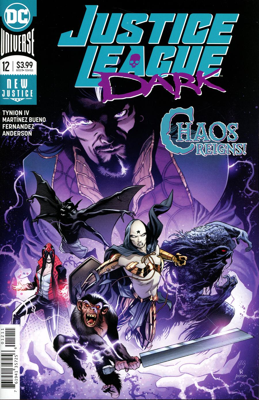 Justice League Dark Vol 2 #12 Cover A Regular Alvaro Martinez Bueno & Raul Fernandez Cover