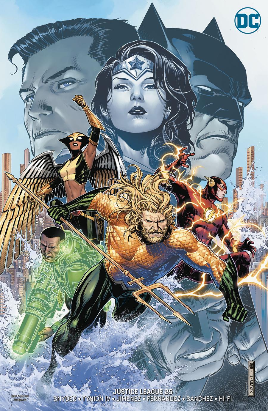 Justice League Vol 4 #25 Cover B Variant Jim Cheung Cover (DCs Year Of The Villian Tie-In)