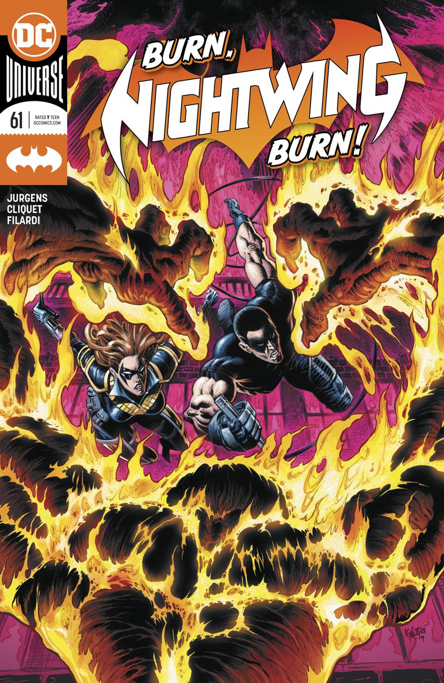 Nightwing Vol 4 #61 Cover A Regular Kyle Hotz Cover