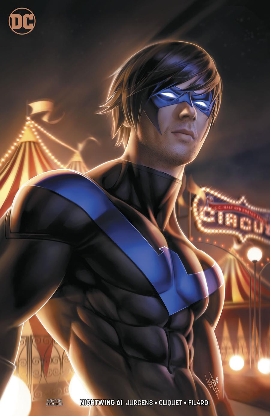 Nightwing Vol 4 #61 Cover B Variant Warren Louw Cover