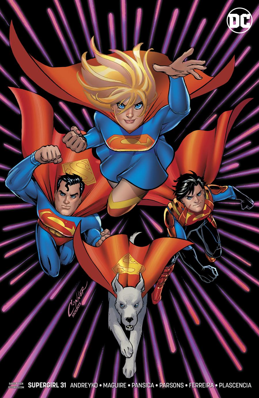 Supergirl Vol 7 #31 Cover B Variant Amanda Conner Cover