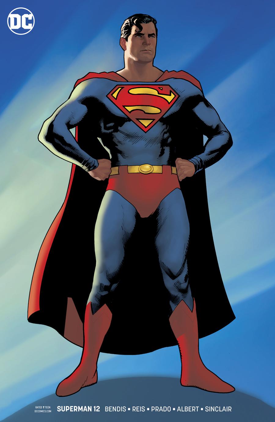 Superman Vol 6 #12 Cover B Variant Adam Hughes Cover