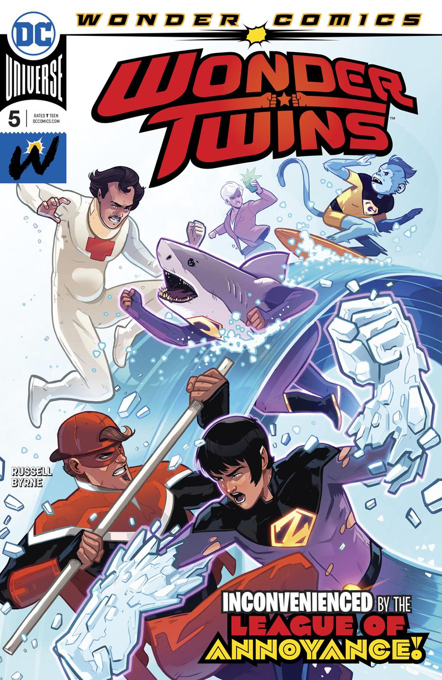 Wonder Twins #5 Cover A Regular Stephen Byrne Cover