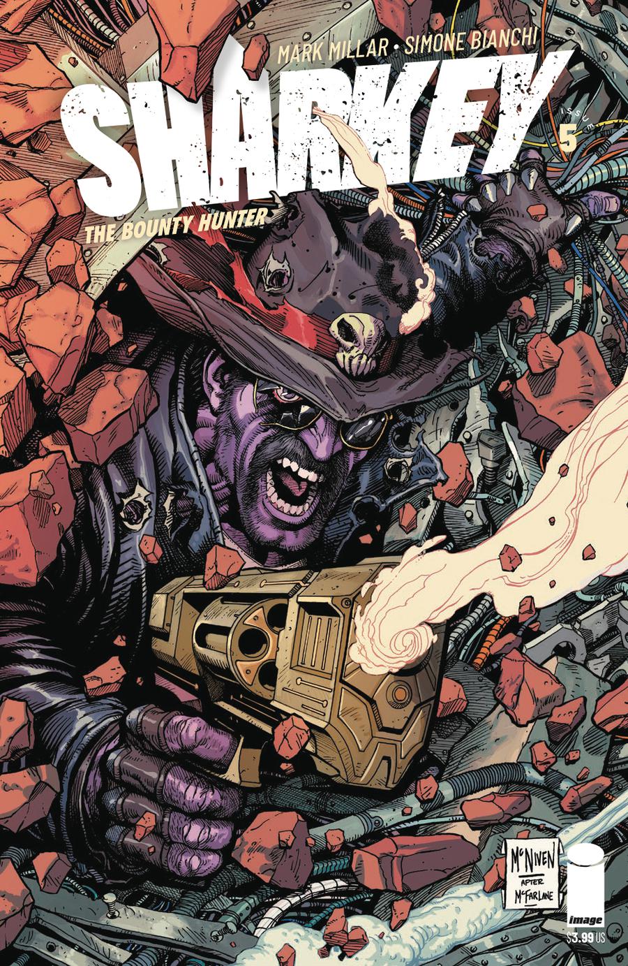 Sharkey The Bounty Hunter #5 Cover C Variant Steve McNiven Cover