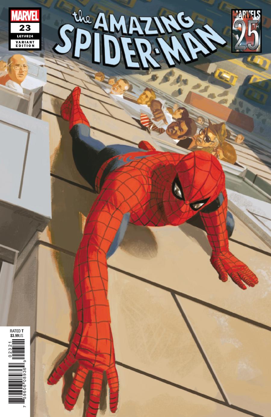 Amazing Spider-Man Vol 5 #23 Cover B Variant Daniel Acuna Marvels 25th Tribute Cover