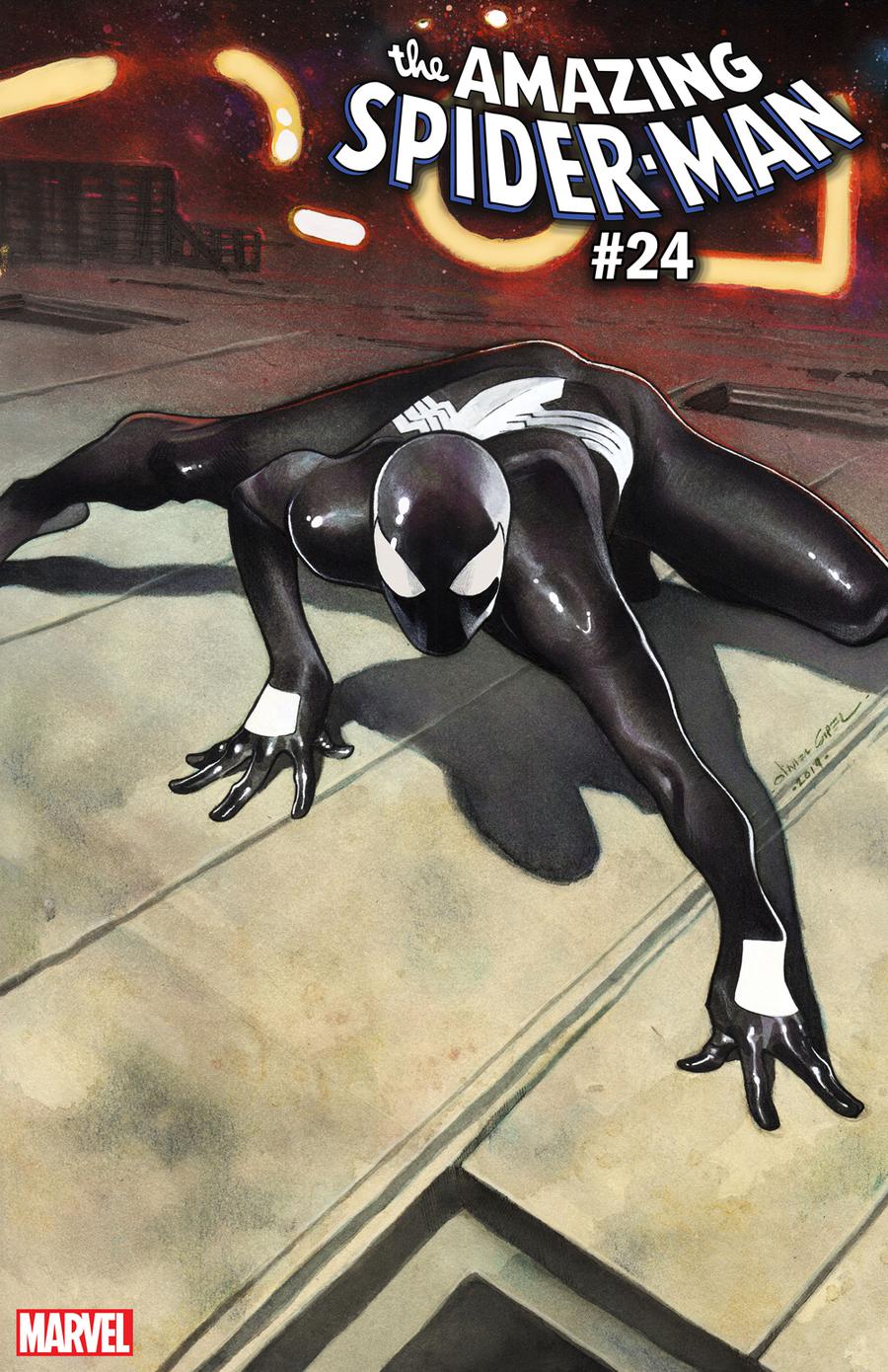 Amazing Spider-Man Vol 5 #24 Cover C Variant Olivier Coipel Spider-Man Symbiote Suit Cover