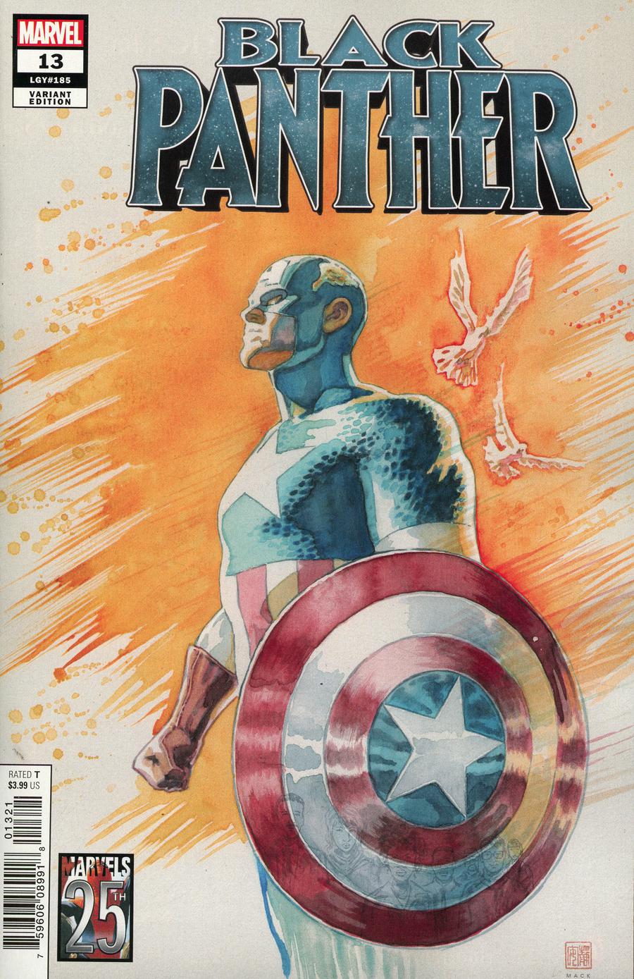 Black Panther Vol 7 #13 Cover B Variant David Mack Marvels 25th Tribute Cover