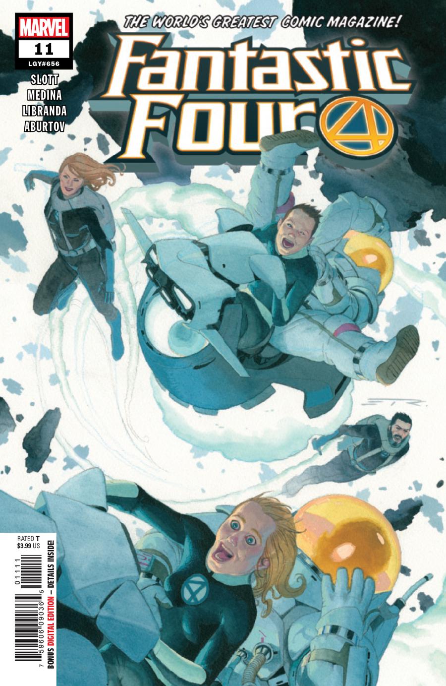 Fantastic Four Vol 6 #11 Cover A Regular Esad Ribic Cover