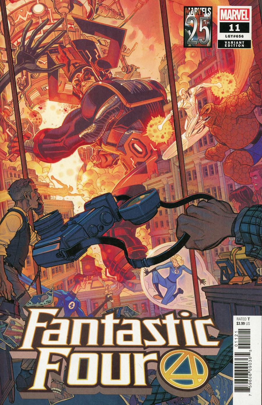 Fantastic Four Vol 6 #11 Cover B Variant Nick Bradshaw Marvels 25th Tribute Cover