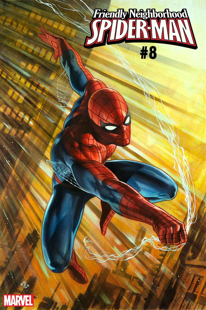 Friendly Neighborhood Spider-Man Vol 2 #8 Cover B Variant Adi Granov Spider-Man Iron Spider Suit Cover