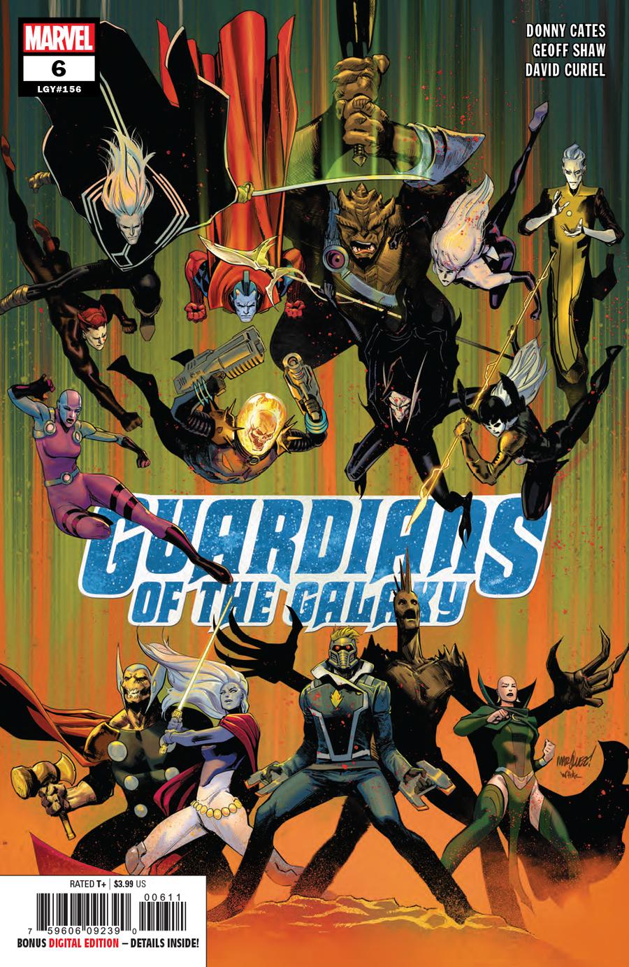 Guardians Of The Galaxy Vol 5 #6 Cover A 1st Ptg Regular David Marquez Cover