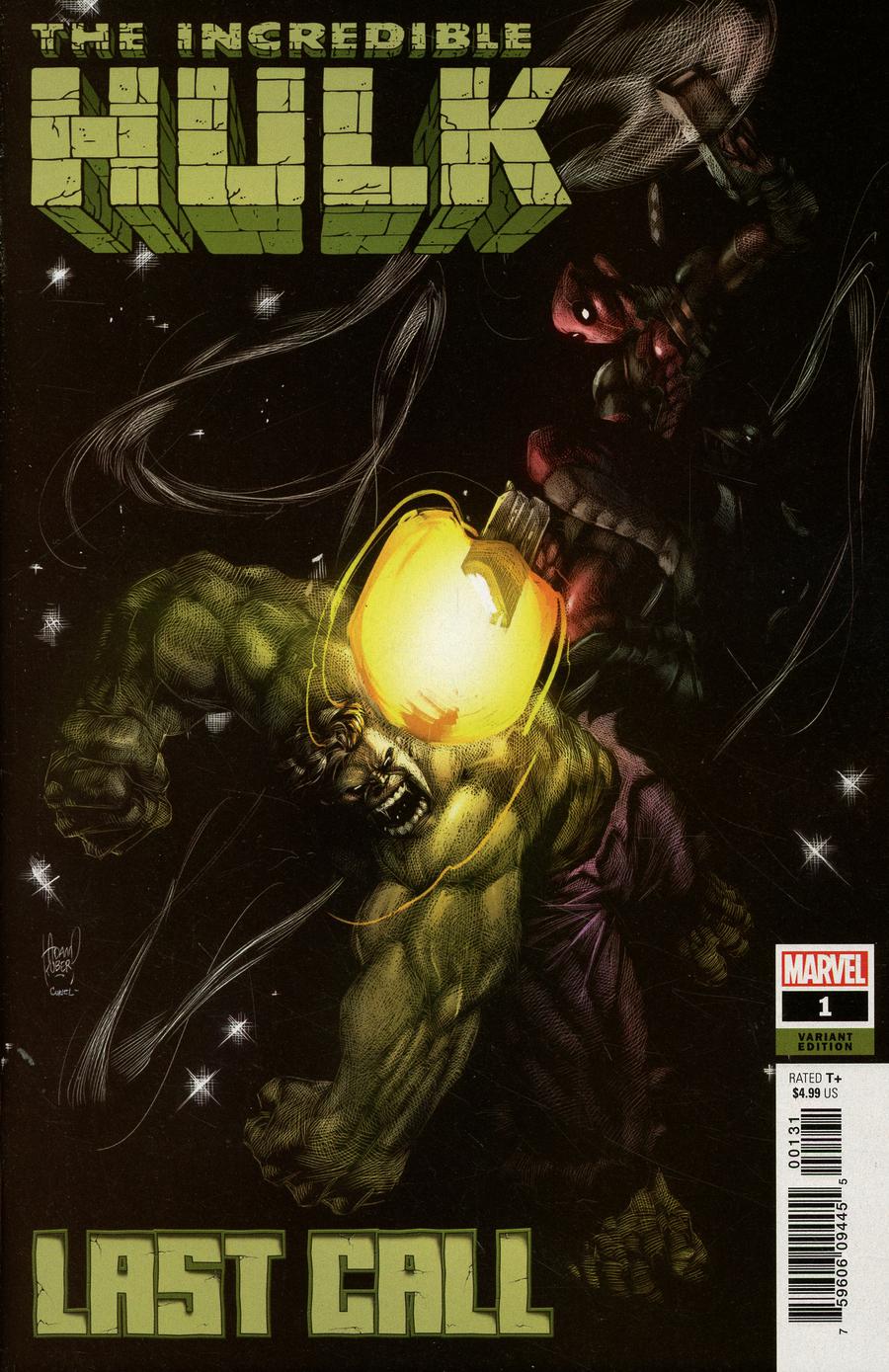 Incredible Hulk Last Call #1 Cover B Variant Adam Kubert Cover